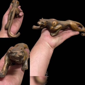 200-300AD Ancient Roman bronze lion Statue Extremely Rare