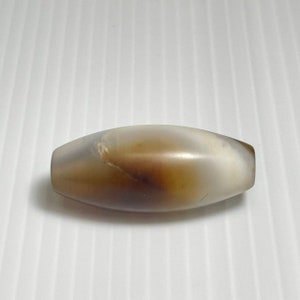 Old Yemani Banded Agate Stone Bead Amulet