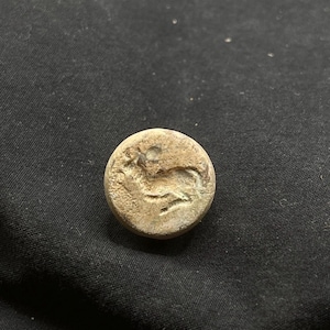 Near Eastern old jasper stone intaglio Ancient Seal stamp old bead