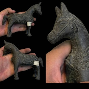 Unique Ancinet Roman Bronze Horse Statue Extremely Rare
