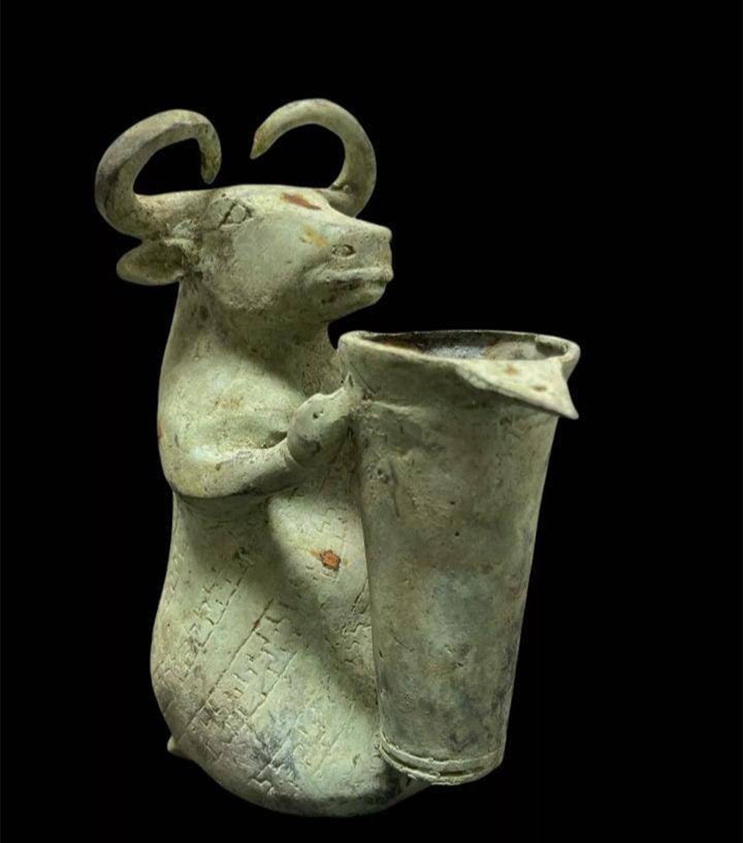 Roman Cow Ancient Roman Bronze Cow Rhytun Vessel: 4-5th Century AD - Etsy