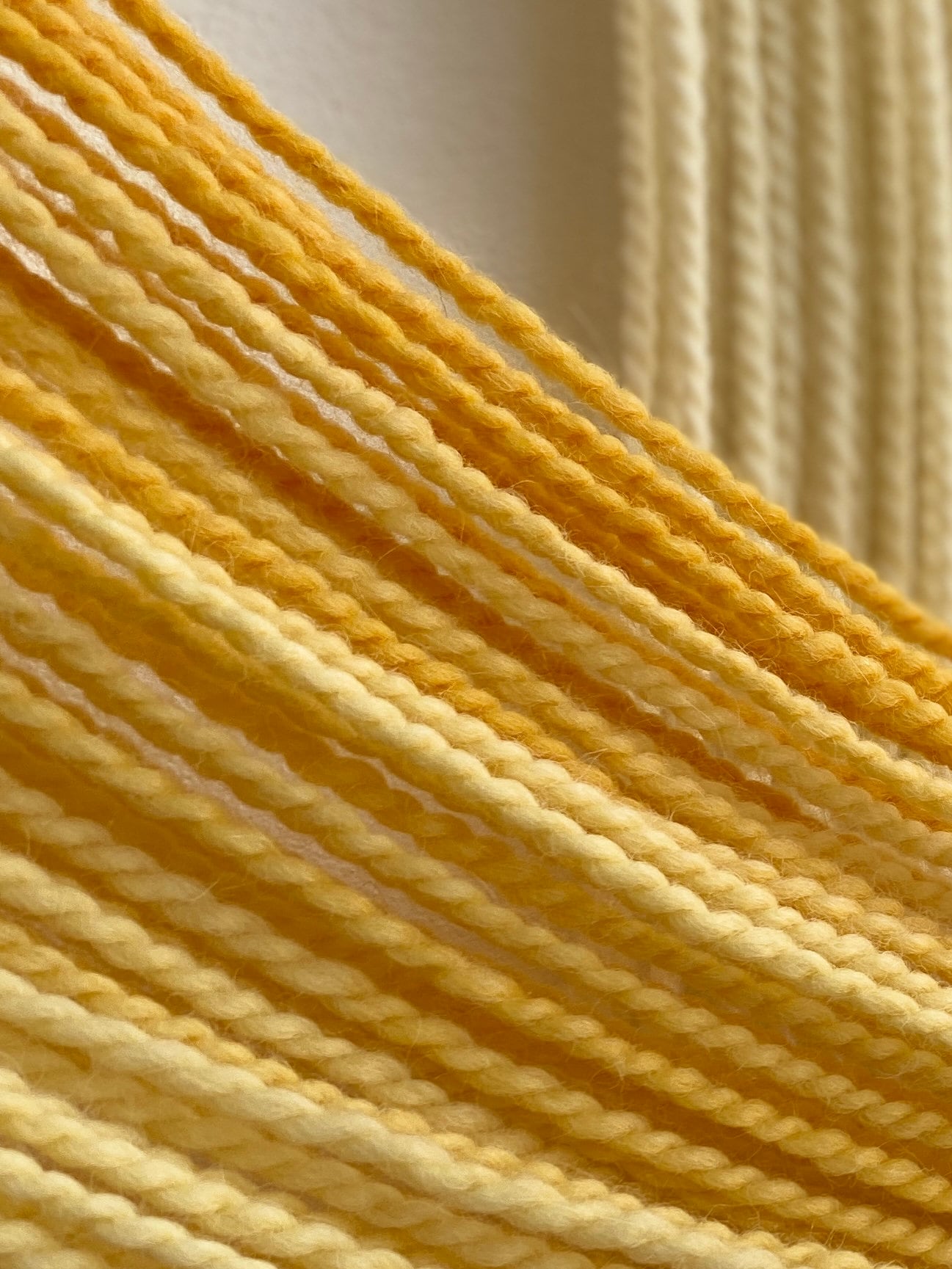 Wall Decoration in Neutral Yellow Color Wall Hanging Sunny Etsy