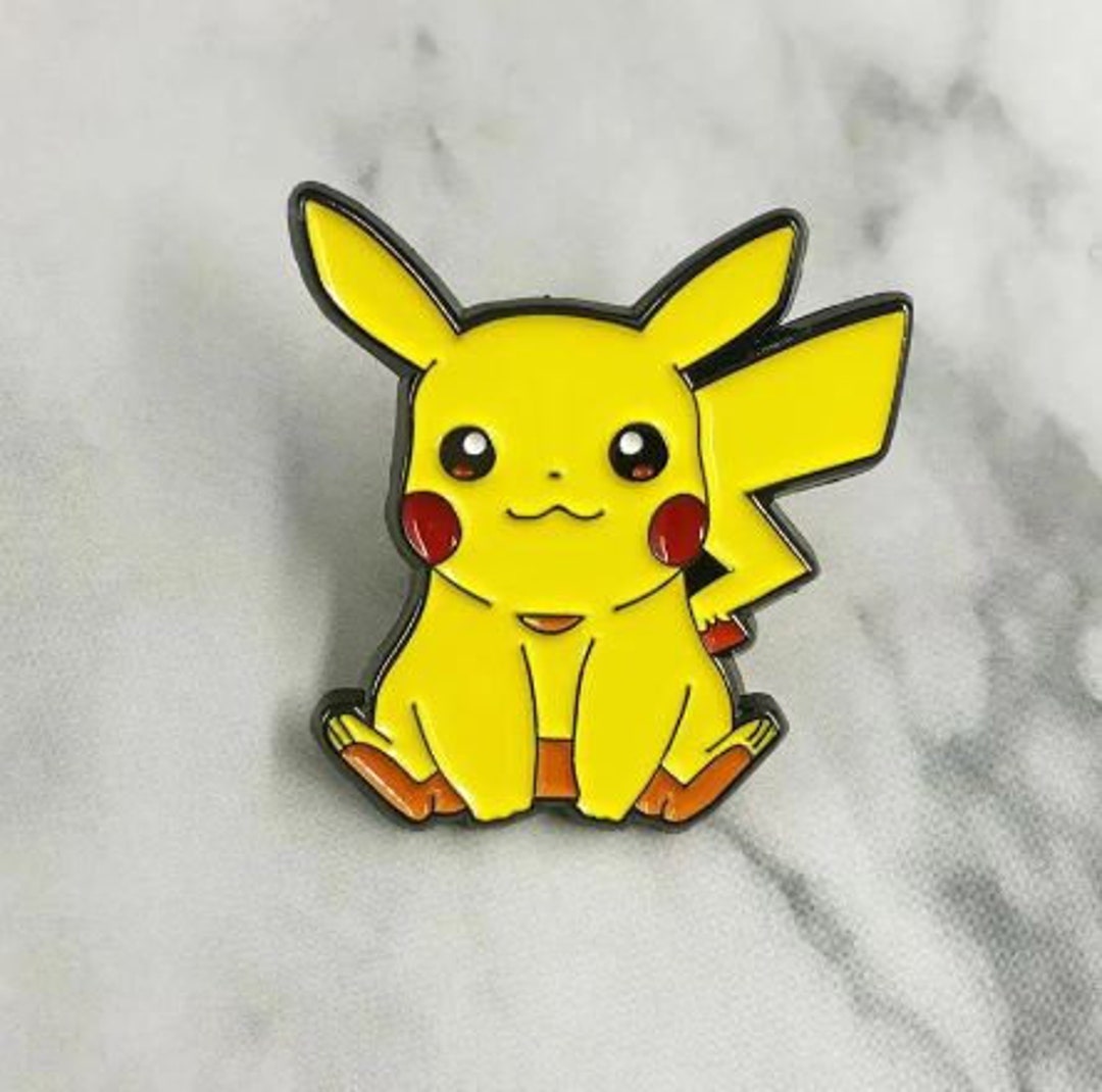 Pokémon Cartoon Metal Badge Anime Figures Pikachu Charizard Mega X Y  Fashion Jewelry Accessories Brooches Toys Enamel Lapel Pins