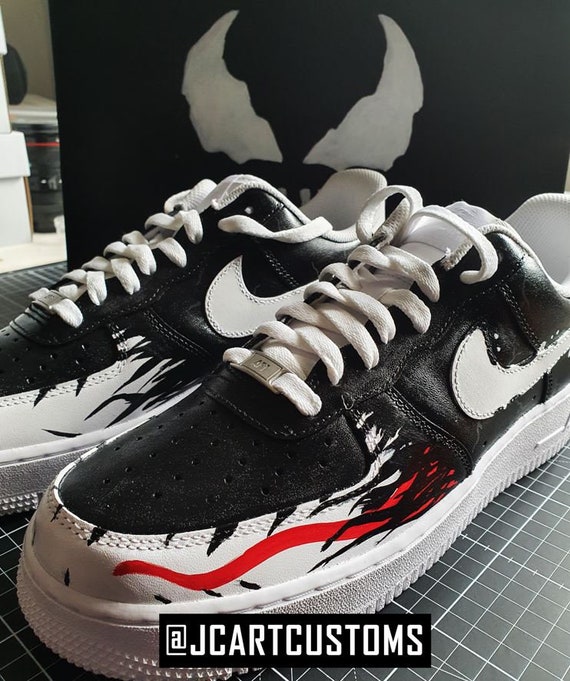 Get Your VENOM Custom Shoes Nike Spiderman Marvel Captain - Etsy Israel