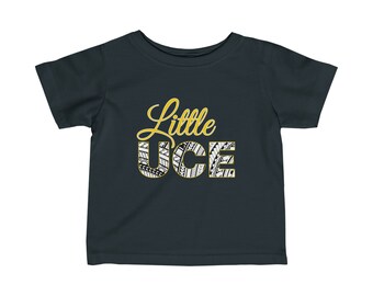 T-shirts Uce pour tout-petits : « Little UCE » | T-shirt en jersey fin pour bébé