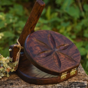 DARK OAK Artisanal Press for Mexican Tortillas/Food Press Mexico