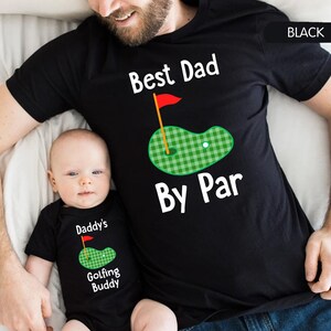 Father and son matching golf shirts clearance