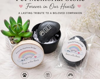 Personalized Pet Memorial Stone for home or garden, dog memorial, cat memorial, pet keepsake, pet remembrance gift, in memory of gift