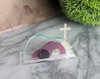 Modern Minimalist Resurrection set nativity. Miniature Resurrection scene. Resurrection set. Easter creche. Christ based Easter scene