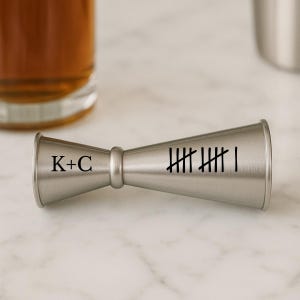 11th Anniversary Gift 11 Year Anniversary Gift for Him Engraved Steel Anniversary Gifts I Still Do Personalized Keepsake Jigger Couples