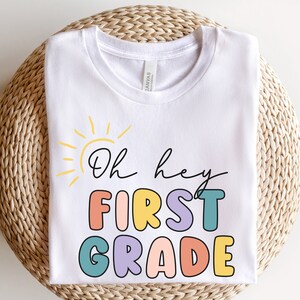Oh Hey 1年生、先生シャツ、先生シャツ、先生への贈り物、先生への感謝の贈り物、新学期シャツ、先生チームシャツ