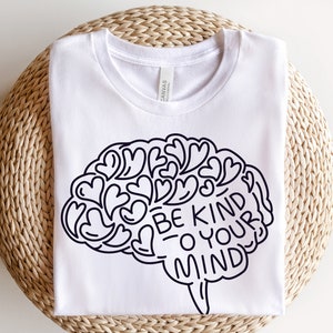 Be Kind to your Mind, Teacher Mode Shirt, Groovy Retro Teacher Shirt, Cute Teacher Shirt, Back To School, Teacher Appreciation Gift