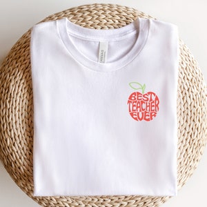 Teacher Shirt, Best Teacher Ever Shirt, Groovy Retro Teacher Shirt, Cute Teacher Shirt, Back To School, Teacher Appreciation Gift