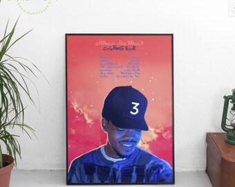 Download Coloring Book Poster Etsy