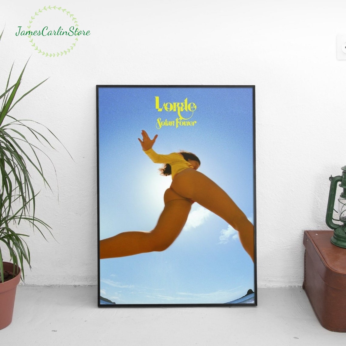 Lorde Solar Power Single Cover Art Poster | Etsy