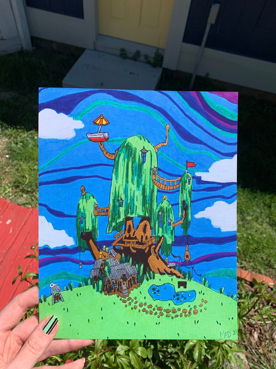 The Treehouse Art Print Etsy