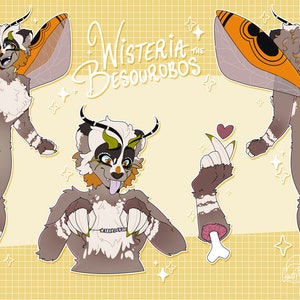 Custom Furry Reference Sheet!