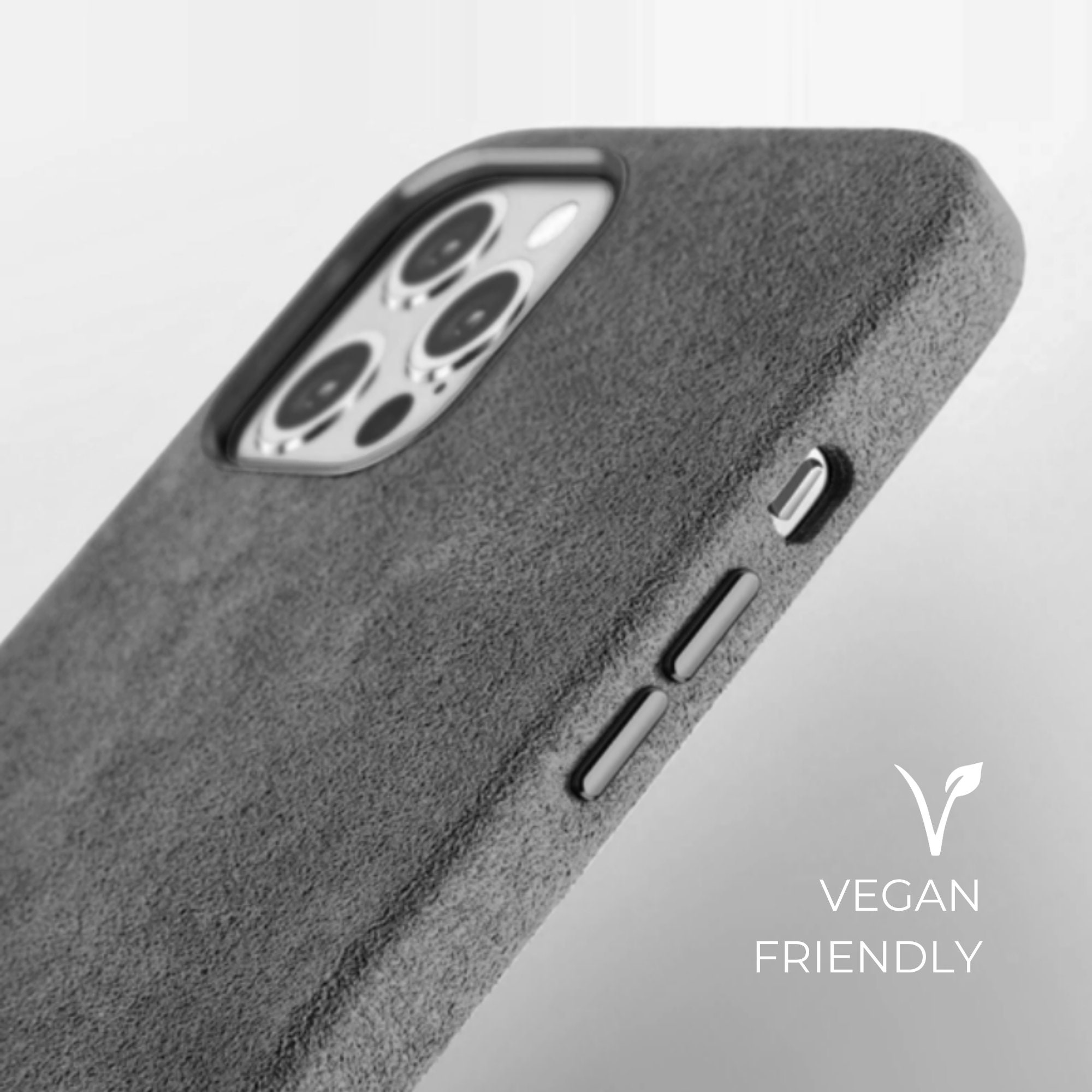 Luxury BLACK Alcantara iPhone Case. Premium Italian Imported Etsy