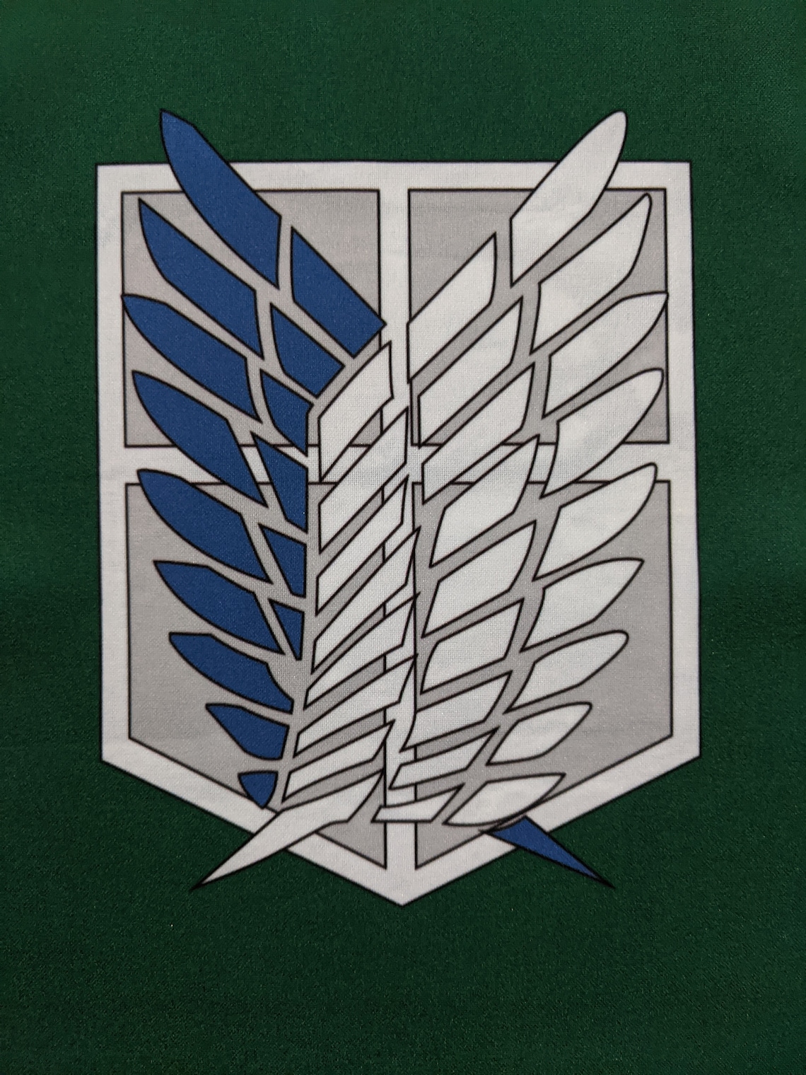 Attack on Titan Banner Scout Corps Logo Etsy