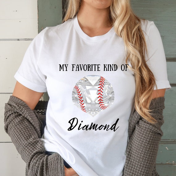 Cute Baseball Tshirt Baseball Diamond 
