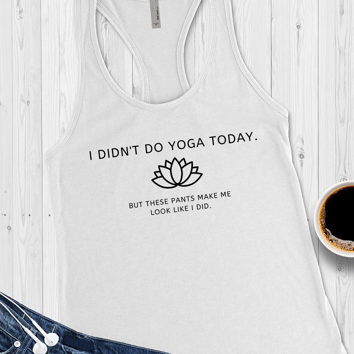 Womens Tank Top Yoga Tank Top Funny Sayings Shirt Work Out | Etsy