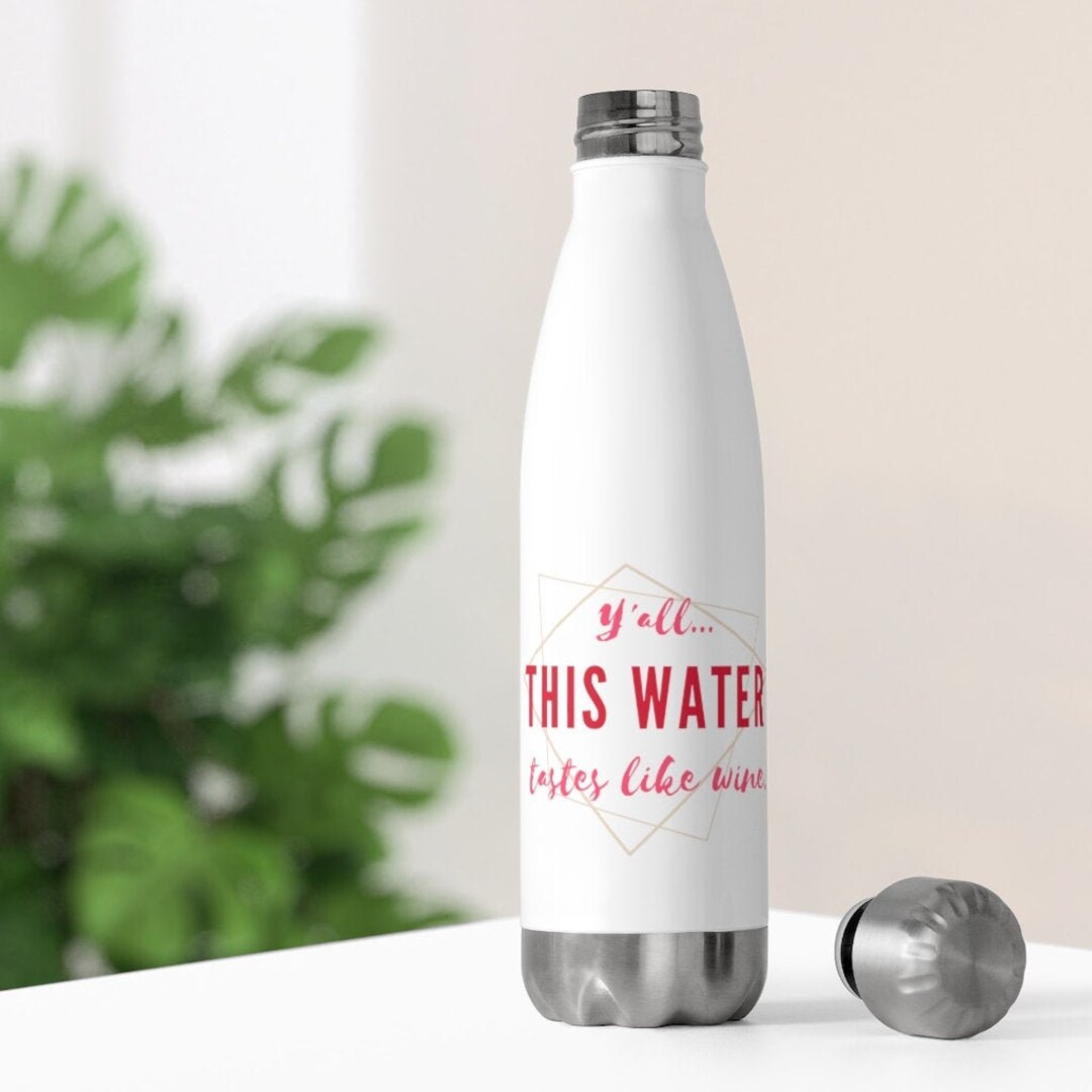 Gourde Métal 600 Ml "I Lava You Lots" - Saint-Valentin - Camping - Cadeau