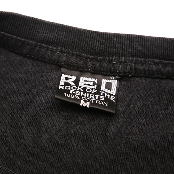 Red Rock of the T-Shirts Vintage Black  90's Heav… - image 4