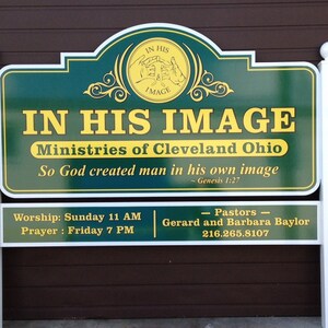 Custom Church Welcome Sign: Non-Rusting PVC, Outdoor, Personalized bild 9