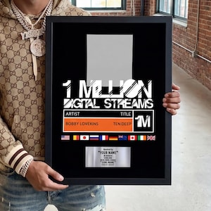 Personalized SoundCloud Awards: Highlight Your Achievements - Custom Trophies for Creators Bespoke Recognition Tailored as Gift for Musician