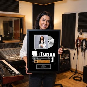 Può includere: Una targa premio con cornice nera che presenta il logo Apple iTunes, un disco compatto argentato e una copertina di album quadrata intitolata All I Own. Il testo include iTunes Top 200, l'artista Jessica Lynn e il primo posto del 17 gennaio 2020.