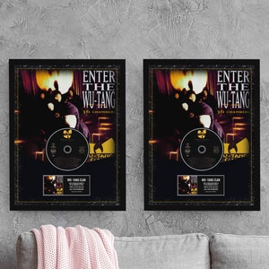 Wu Tang Clan Framed - Etsy