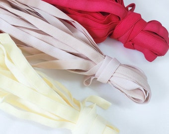Blank Picot larghezza elastica 1 cm per bramaking /picot elastico/lingerie elastico/ sottobraccio elastico/bralette elastico/brasato elastico