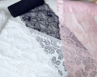Set of 6m soft stretch lace for bramaking/ lace bra making/lace lingerie/ bra lace/ lingrie lace/ bralette supplies/bra sewing
