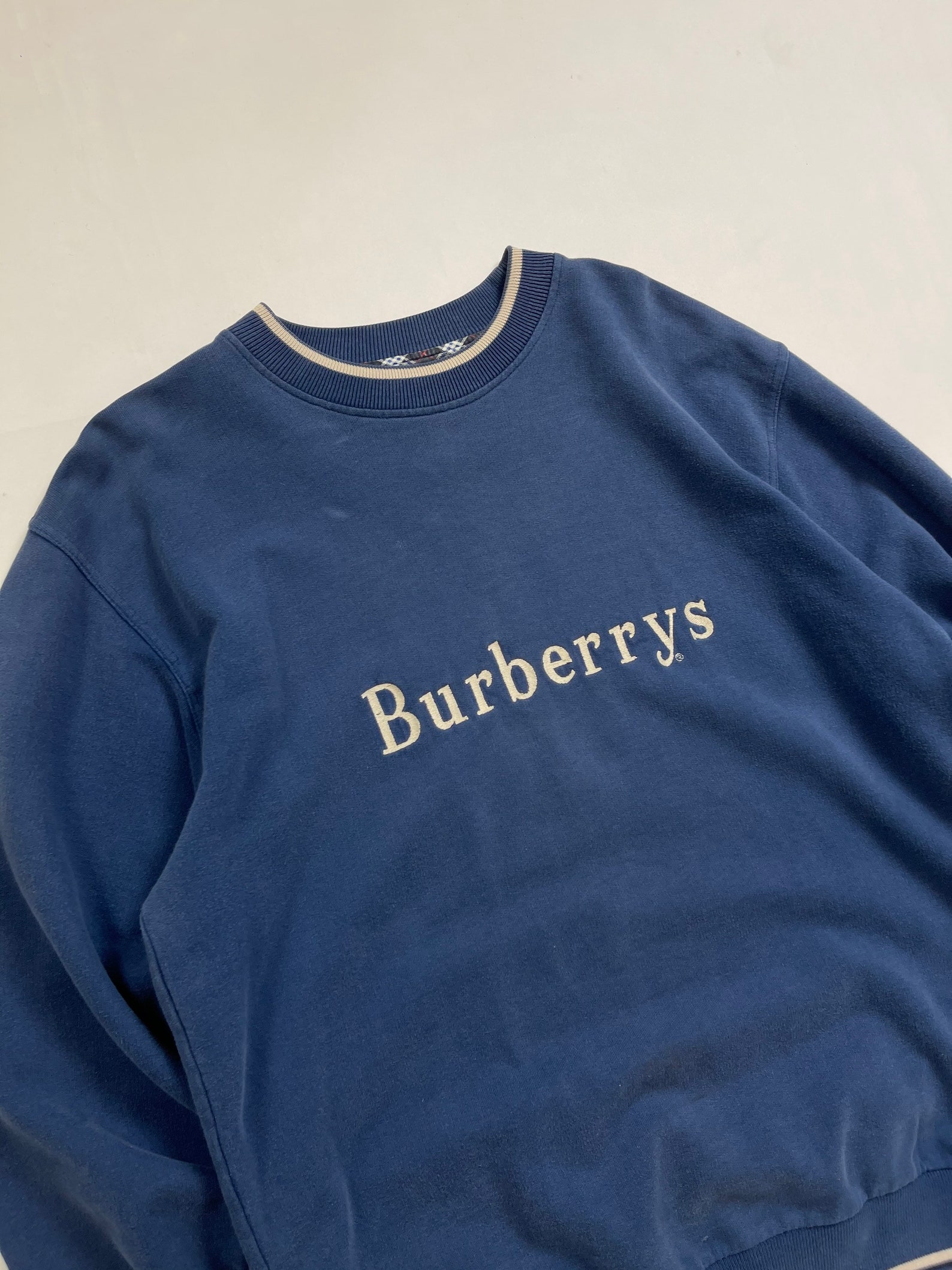 Burberrys vintage crewneck sweatshirt 90s very rare vintage | Etsy