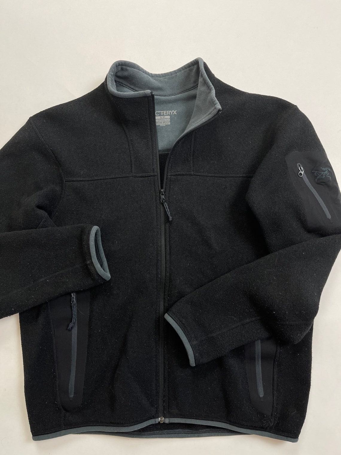 Arcteryx vintage zip pullover fleece soft shell gore Tex | Etsy