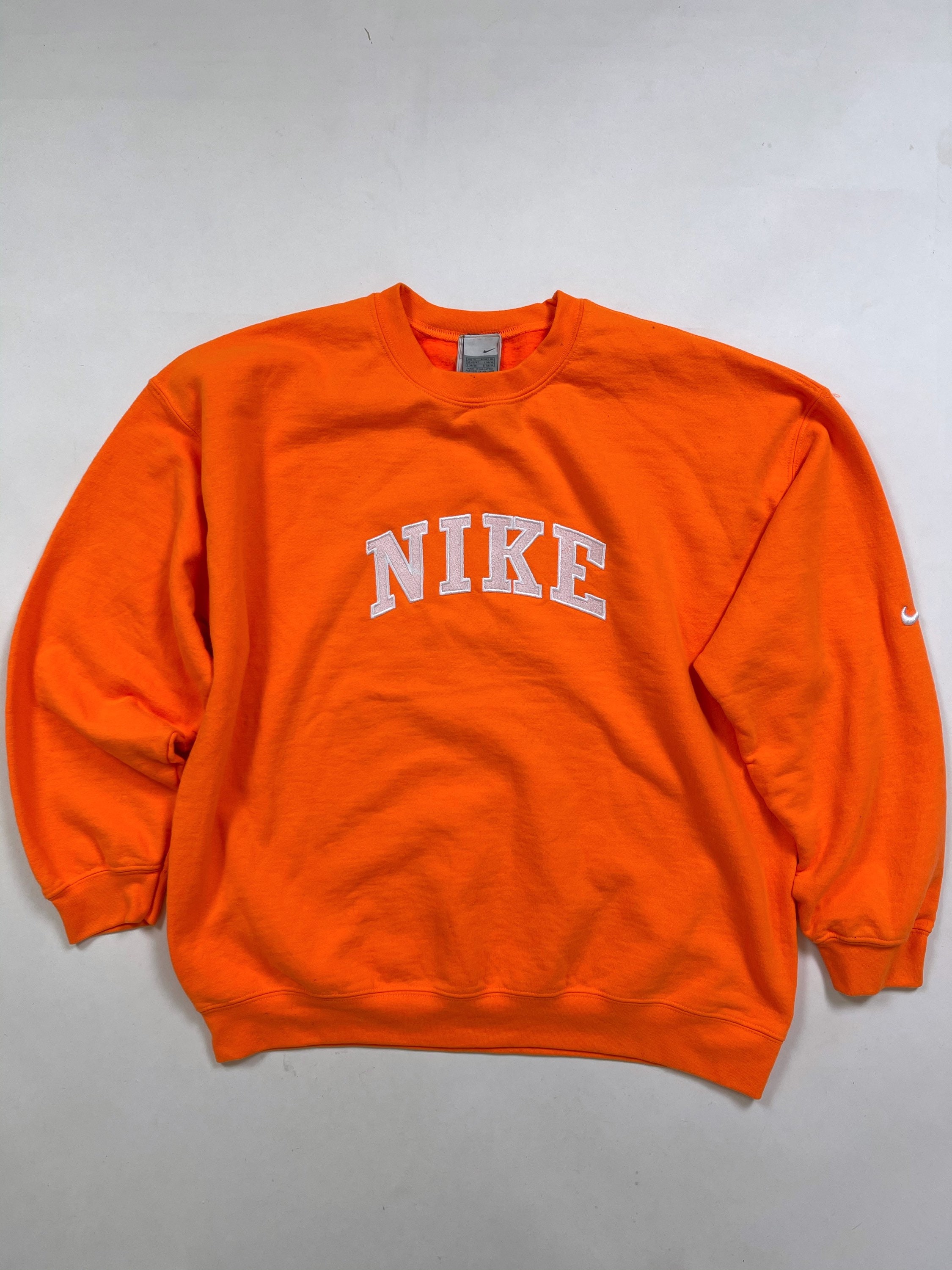 Nike vintage sweatshirt big logo crewneck vintage 90s rare | Etsy