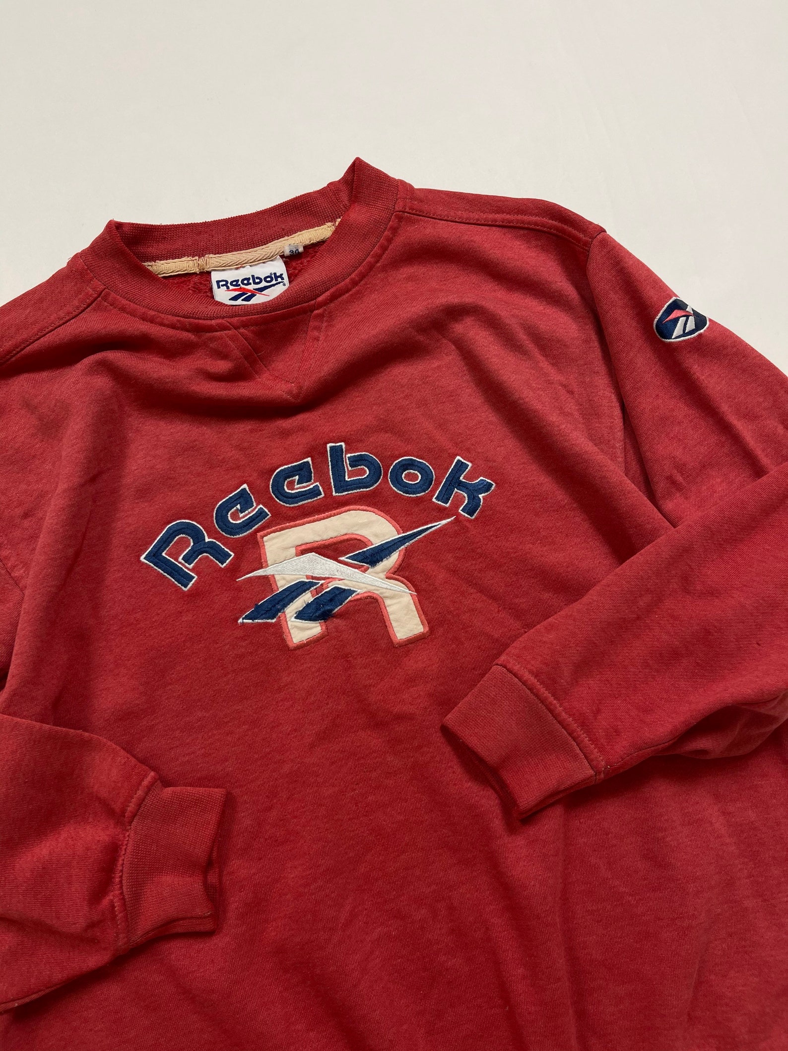 Reebok equipment vintage sweatshirt big logo crewneck vntg 90s | Etsy