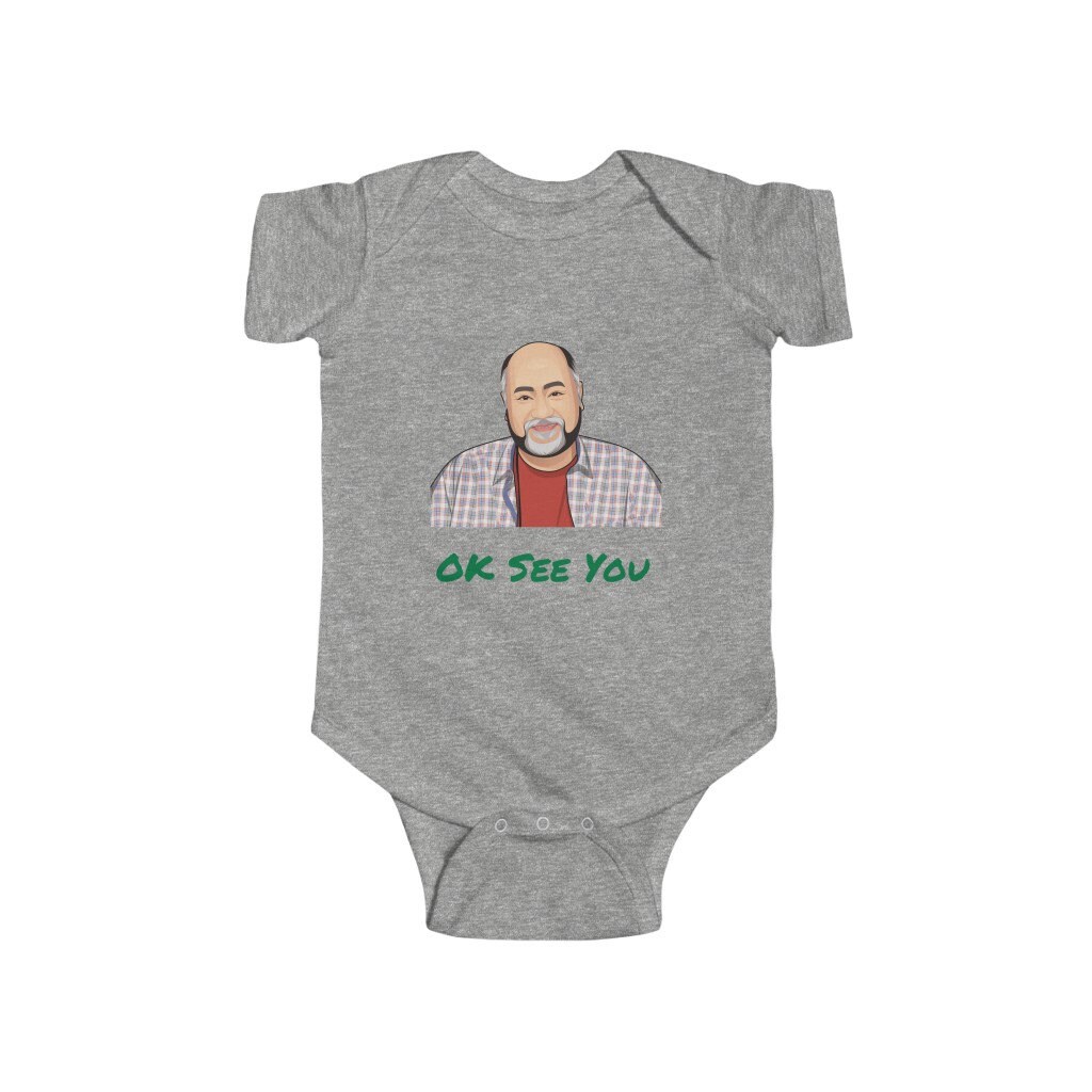Kim's Convenience Appa inspired baby onesie Etsy
