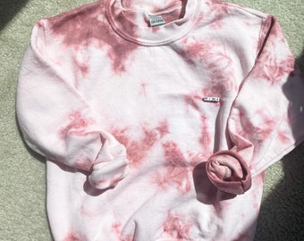 Bijpassend Tie dye sweatshirt voor kleintje