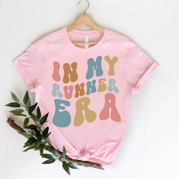 In My Runner Era Shirt,Womens Running Shirts, Funny Runner Shirt, Funny Marathon Athlete Shirt,Mens Running Shirts,Fitness Running Mom Shirt