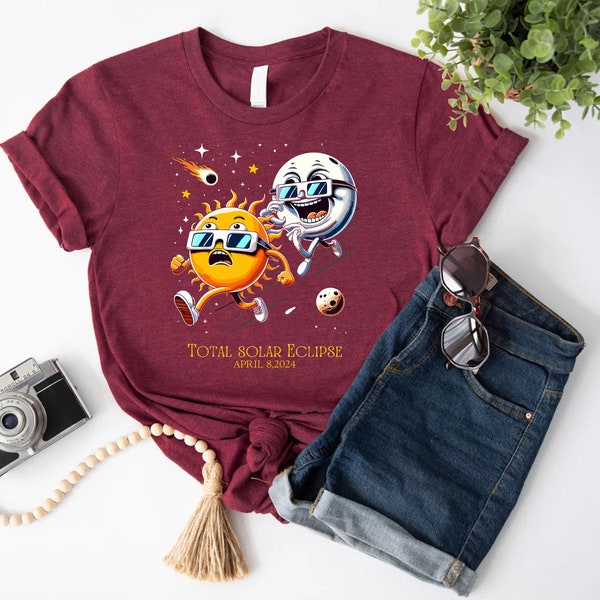 Total Solar Eclipse April 2024,Funny Celestial Shirt,Kids Solar Eclipse,2024 Solar Eclipse Gift,Solar Eclipse Souvenir Gift, April 8 2024