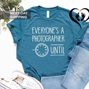 Everyone Is A Photographer Until Manual Mode Shirt,Camera Shirt,Photographer Shirt,Camera Lovers Gift,Photography Shirt,Cinematography Shirt