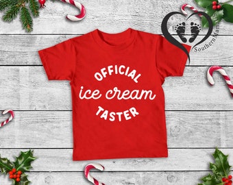 Official Ice Cream Taster Kids Shirt,Funny Ice Cream Youth Shirt,Kids Summer Shirts,Ice Cream Lover Tee,Cute Ice Cream Toddler Shirt,Onesie®