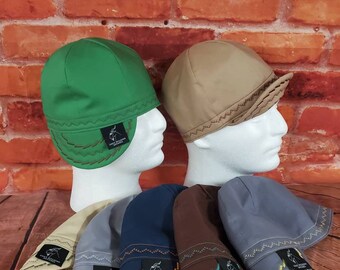 Solid Color Welding Caps With Contract Stitching Various Colors
