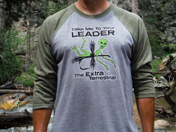 The Extra Terrestrial Fly Fishing T-shirt by Cowpi Ranch Unisex