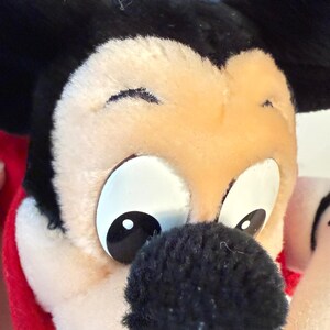Disney Zauberer Micky Maus Plüsch Fantasia Stofftier Vintage Disneyland 30cm Bild 5