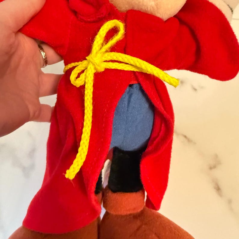 Disney Zauberer Micky Maus Plüsch Fantasia Stofftier Vintage Disneyland 30cm Bild 4