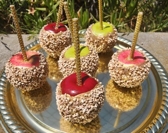 Faux Caramel Apple – Fall Tiered Tray Decor, Party Props