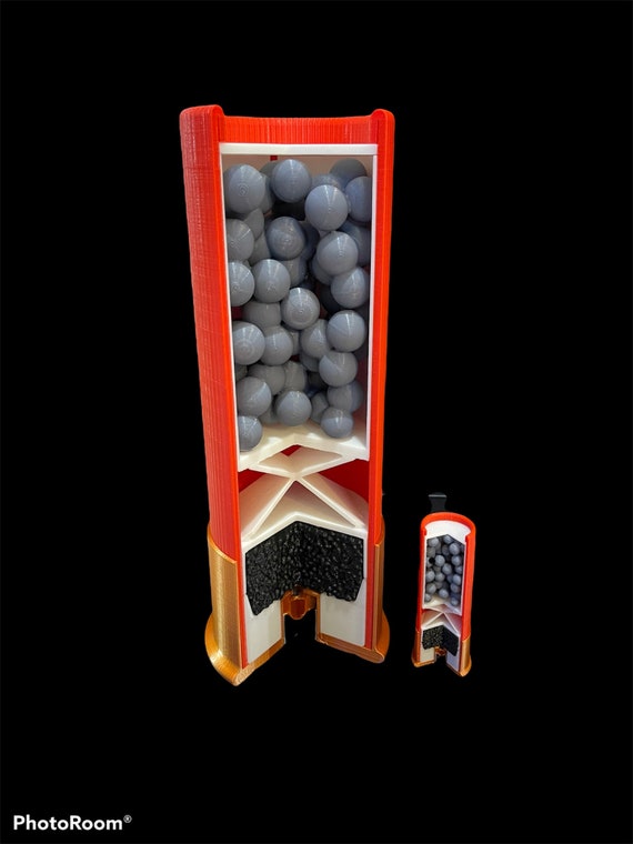3D Printed Cutaway 12gauge Shotgun Shell - Etsy