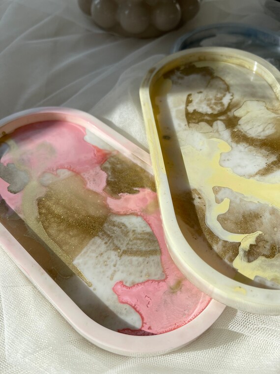 Resin Tray ~ Schmuckablage colorful